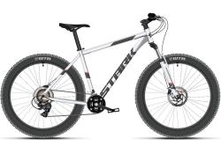 Велосипед Stark Hunter 27.2+ HD (2021), рама 22" (185-195 см), серебристый Велосипед Stark Hunter 27.2+ HD (2021), рама 22" (185-195 см), серебристый