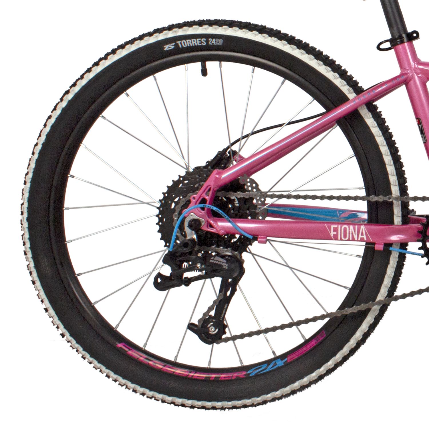 Велосипед STINGER FIONA PRO 24" (2021), рама 12" (130-155 см), розовый