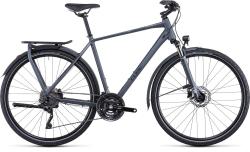 Велосипед Cube Kathmandu EXC 28" (2022), рама 58 см (185-195 см), серый