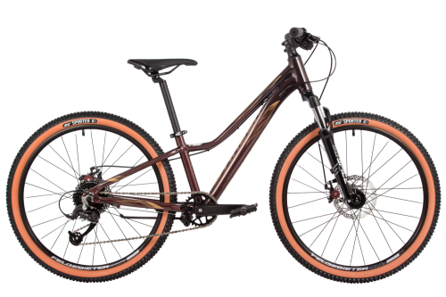 Велосипед Stinger Laguna 24 (2025) (130-155 см), фиолетовый