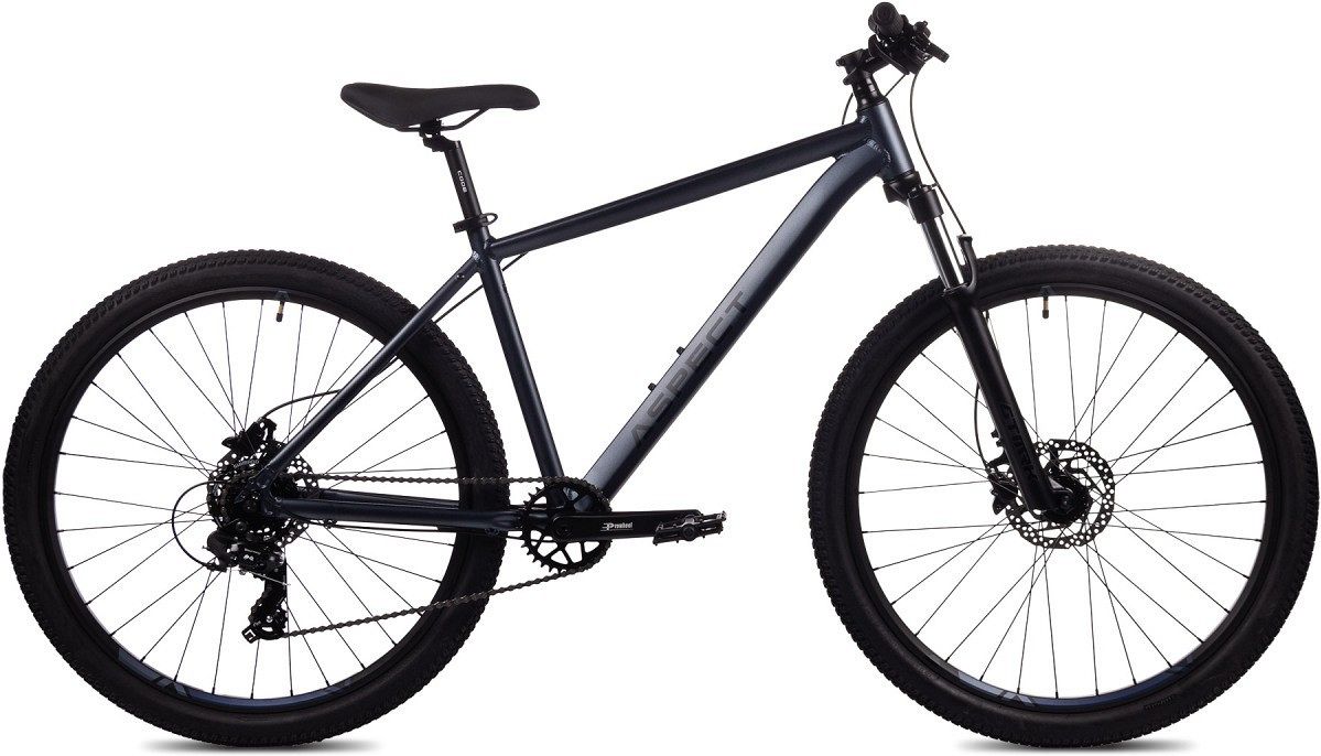 Велосипед Aspect Ideal HD 27.5 (2024), рама 20" (175-185 см), серый Велосипед Aspect Ideal HD 27.5 (2024), рама 20" (175-185 см), серый