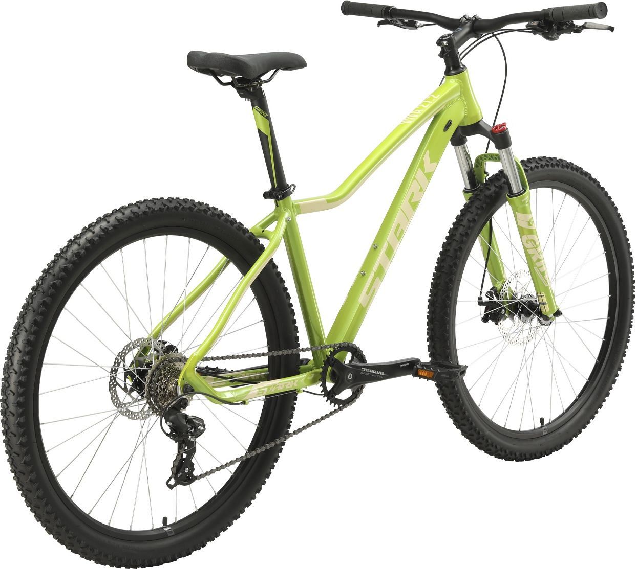 Велосипед Stark Viva 27.2 D (2023), рама 18" (165-175 см), зеленый Велосипед Stark Viva 27.2 D (2023), рама 18" (165-175 см), зеленый