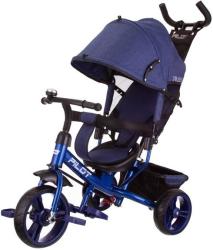 Велосипед трехколесный Pilot PT3, с ручкой управления (92-98 см), синий