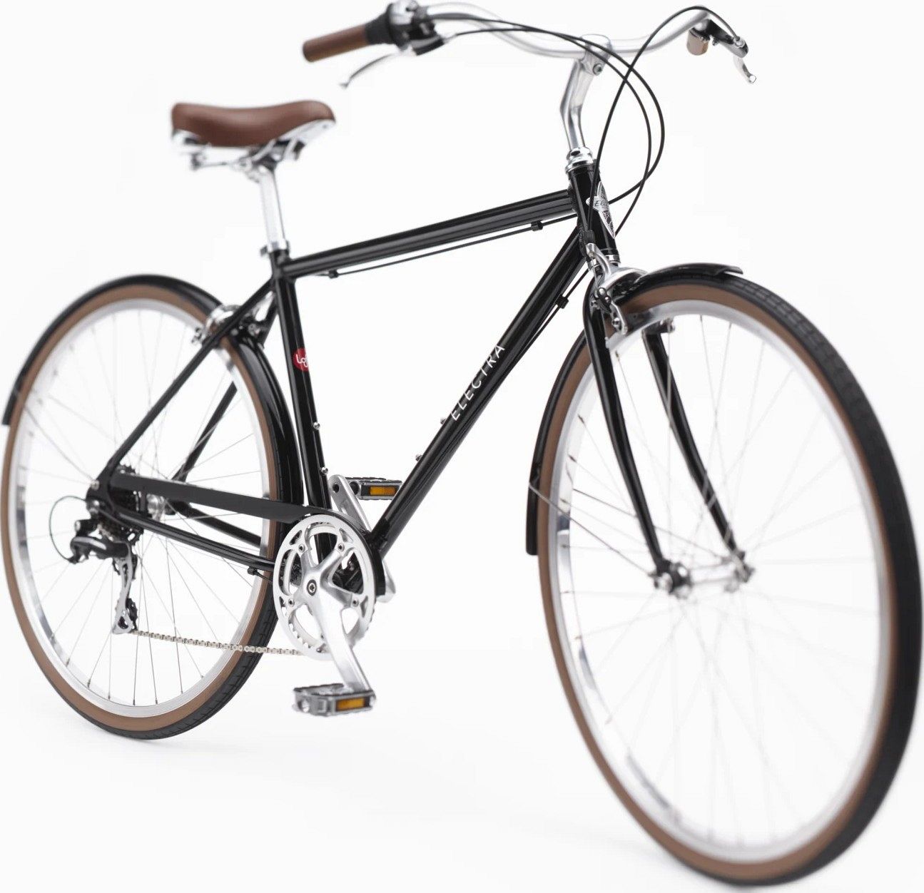 Велосипед Electra Loft 7D Step Over, рама M (165-175 см), черный Велосипед Electra Loft 7D Step Over, рама M (165-175 см), черный