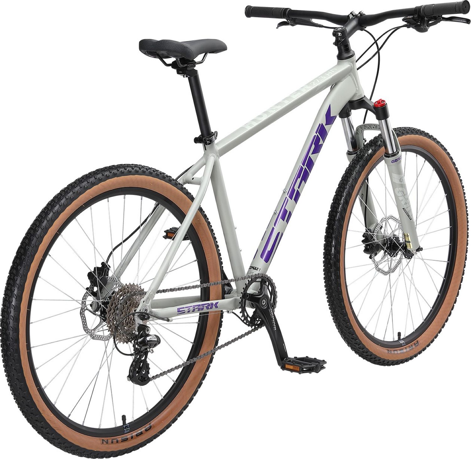 Велосипед Stark Hunter 27.3 HD (2024), рама 20" (175-185 см), серый Велосипед Stark Hunter 27.3 HD (2024), рама 20" (175-185 см), серый