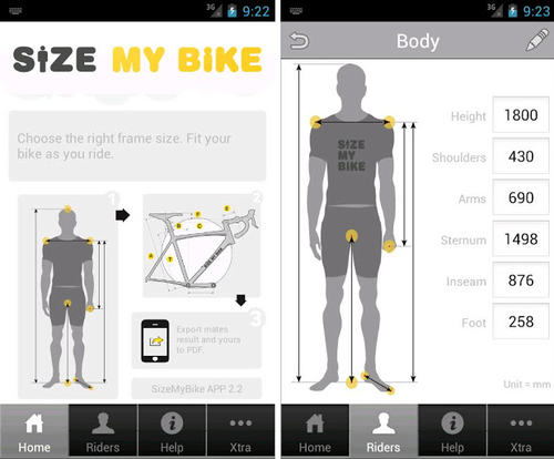 Подбор велосипедов по параметрам
