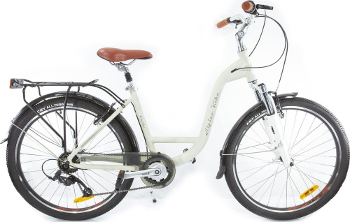 Велосипед Alpinebike Costa 26 (2022), рама M (165-175 см), белый