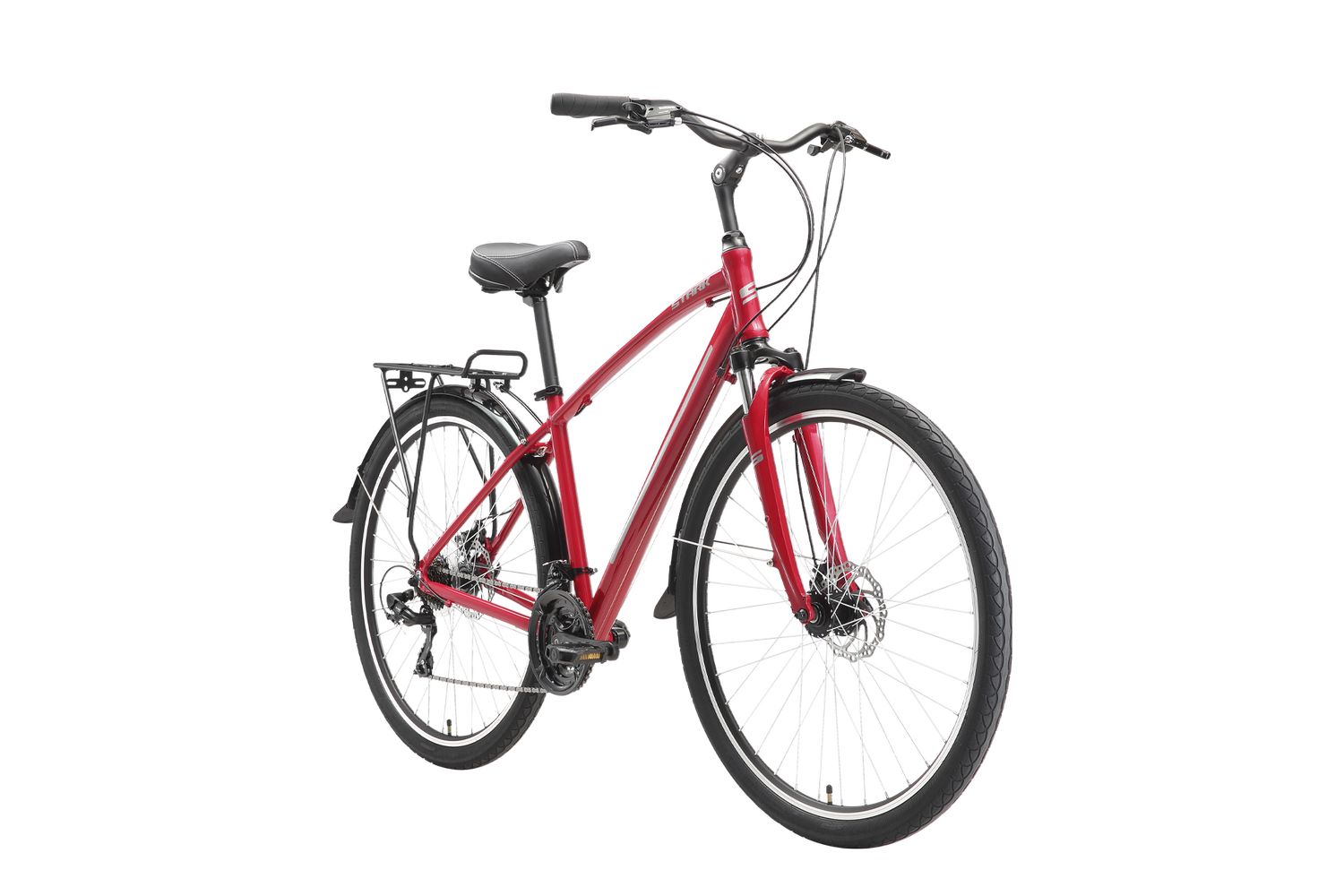 Велосипед Stark Touring 28 (2023), рама 18" (165-175 см), красный Велосипед Stark Touring 28 (2023), рама 18" (165-175 см), красный