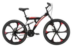 Велосипед Bravo Rock 26 D FW, рама 16" (155-165 см), черный