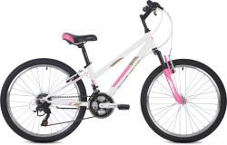 Велосипед Foxx Salsa 24" (2020), рама 14" (130-155 см), белый Велосипед Foxx Salsa 24" (2020), рама 14" (130-155 см), белый
