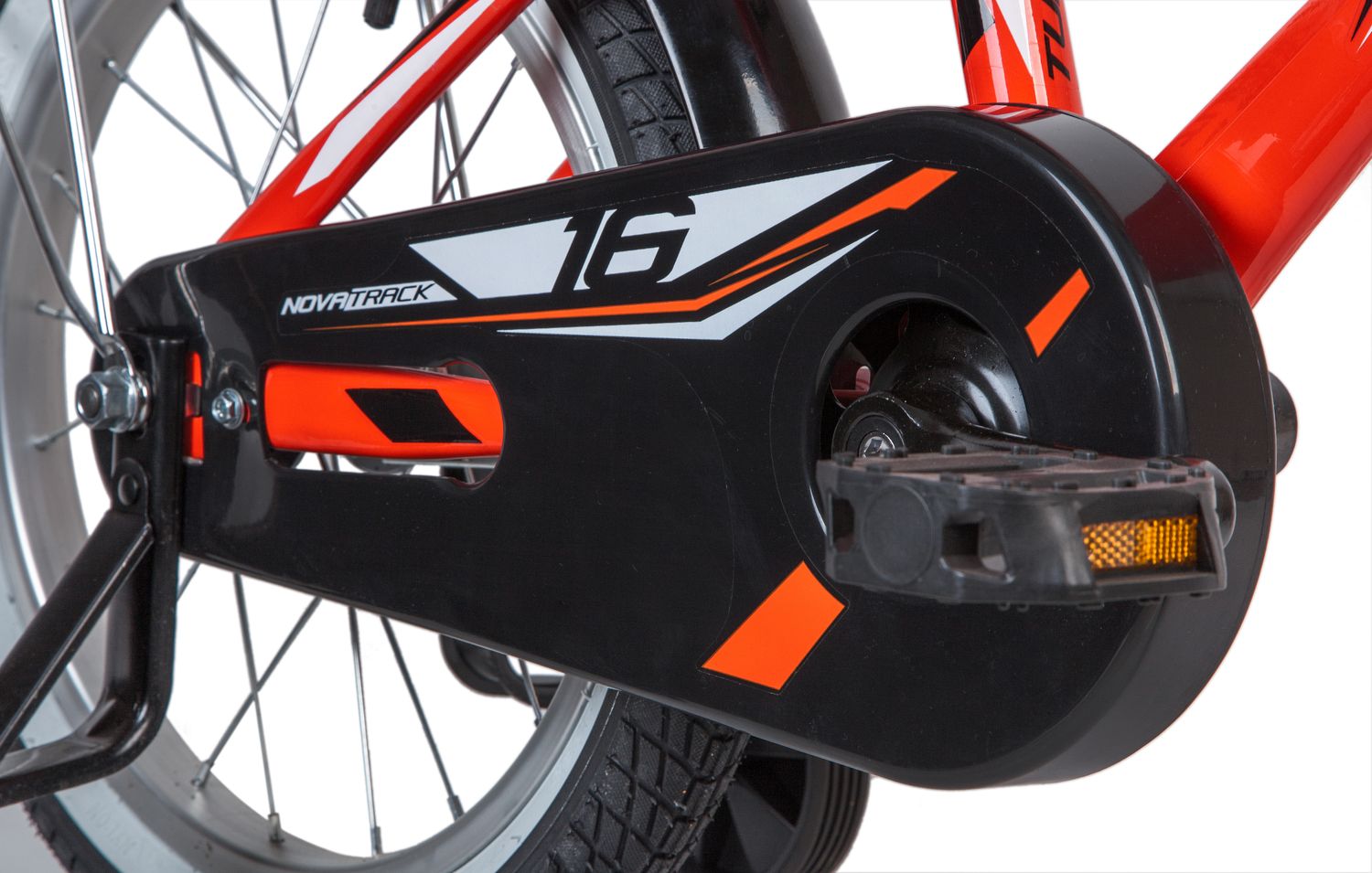 NOVATRACK TURBO 16" (2020) (98-110 см), красный NOVATRACK TURBO 16" (2020) (98-110 см), красный
