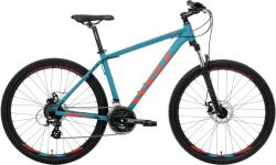 Велосипед Welt Ridge 2.0 D 27 (2023), рама 16" (155-165 см), голубой Велосипед Welt Ridge 2.0 D 27 (2023), рама 16" (155-165 см), голубой