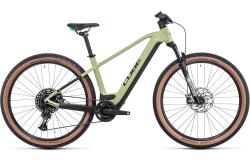 Велосипед Cube Reaction Hybrid EXC 750 29" (2022), рама 21", зеленый Велосипед Cube Reaction Hybrid EXC 750 29" (2022), рама 21", зеленый