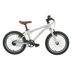 Велосипед Maxiscoo Air Stellar 16" (2023) (98-110 см), серебристый