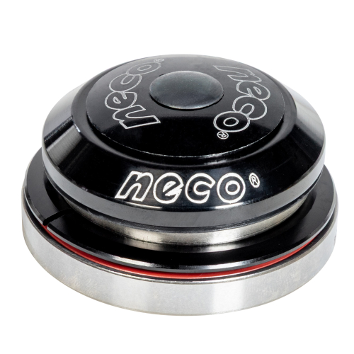 Рулевая колонка Neco H373, IS42/52, 1 1/8-1 1/2", пром.подшипники, черный