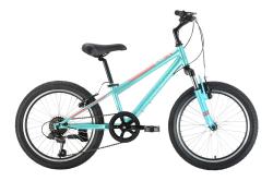 Велосипед Stark Respect 20.1 V Steel (2023), рама 10" (110-130 см), бирюзовый