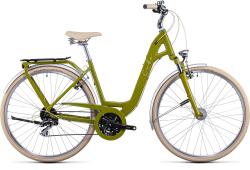 Велосипед Cube Ella Ride 28" (2022), рама 53 см (165-175 см), зеленый Велосипед Cube Ella Ride 28" (2022), рама 53 см (165-175 см), зеленый