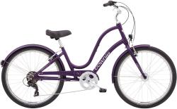 Велосипед Electra Townie 7D EQ Step Thru, рама M (165-175 см), фиолетовый