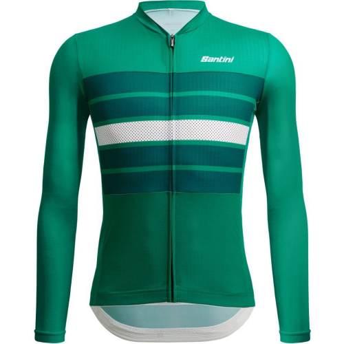 Веломайка с длинным рукавом Santini Sleek Bengal LS Cycling Jersey