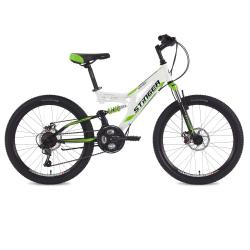 Велосипед Stinger Highlander D 24" (2018), рама 14" (130-155 см), белый Велосипед Stinger Highlander D 24" (2018), рама 14" (130-155 см), белый