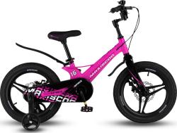Велосипед Maxiscoo Space Делюкс 18" (2024) (110-130 см), розовый Велосипед Maxiscoo Space Делюкс 18" (2024) (110-130 см), розовый
