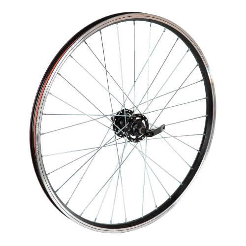 Колесо 24" переднее 32 спицы двойной обод втулка SF A22F