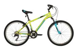 Велосипед FOXX AZTEC 24" (2021), рама 14" (130-155 см), зеленый Велосипед FOXX AZTEC 24" (2021), рама 14" (130-155 см), зеленый