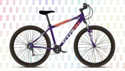 Велосипед Stark Outpost 27.1 D Steel (2023), рама 16" (155-165 см), фиолетовый