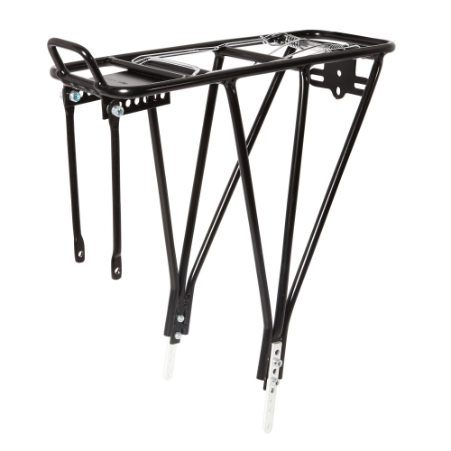 Багажник для велосипеда 24"-28", задний HLYJ-H112 24"-28", алюм., черн.