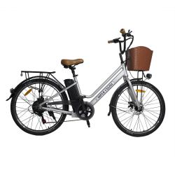 Электровелосипед HIPER Engine B67, серебристый