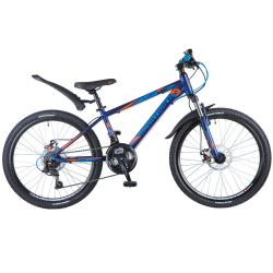 Велосипед Novatrack Lumen D 24" (2018), рама 13" (130-155 см), синий Велосипед Novatrack Lumen D 24" (2018), рама 13" (130-155 см), синий