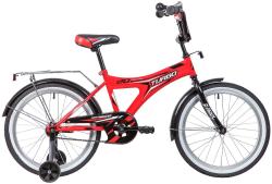 Велосипед NOVATRACK TURBO 20" (2019), рама 12" (110-130 см), красный Велосипед NOVATRACK TURBO 20" (2019), рама 12" (110-130 см), красный