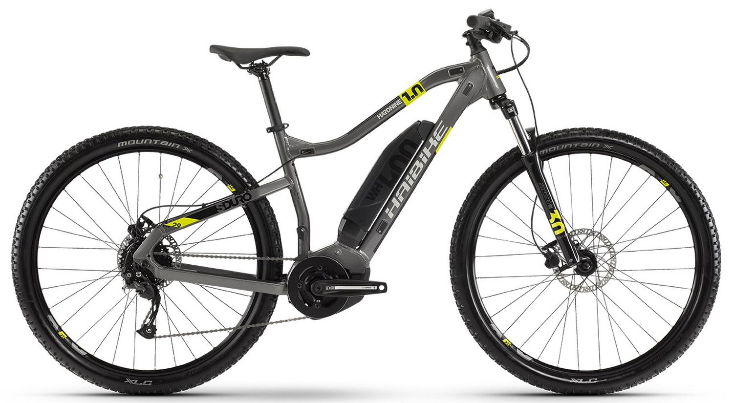 Велосипед Haibike SDURO HardNine 1.0 29" (2020), рама XL (185-195 см), серый Велосипед Haibike SDURO HardNine 1.0 29" (2020), рама XL (185-195 см), серый