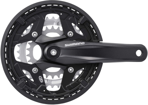 Шатуны Shimano Alivio M430, 170мм, кв, 44/32/22T, на 9ск. с болт., черн.