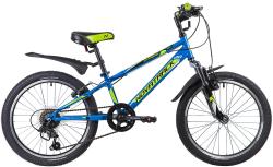 Велосипед NOVATRACK EXTREME 20" (2019), рама 10" (110-130 см), синий Велосипед NOVATRACK EXTREME 20" (2019), рама 10" (110-130 см), синий