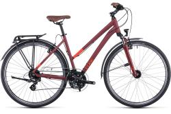 Велосипед Cube Touring Trapeze (2022), рама 50 см (165-175 см), красный Велосипед Cube Touring Trapeze (2022), рама 50 см (165-175 см), красный