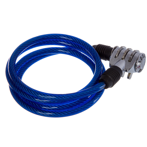 Замок кодовый 6х100см синий