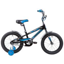 Велосипед NOVATRACK DODGER 16" (2019), рама 10.5" (98-110 см), черный Велосипед NOVATRACK DODGER 16" (2019), рама 10.5" (98-110 см), черный