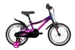 Велосипед NOVATRACK KATRINA V-brake 16" (2022) (98-110 см), фиолетовый Велосипед NOVATRACK KATRINA V-brake 16" (2022) (98-110 см), фиолетовый