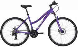 Велосипед Stark Luna 26.2 D (2022), рама 18" (165-175 см), фиолетовый Велосипед Stark Luna 26.2 D (2022), рама 18" (165-175 см), фиолетовый