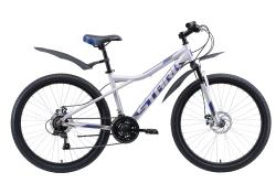 Велосипед Stark Slash 26.1 D (2020), рама 18" (165-175 см), серый Велосипед Stark Slash 26.1 D (2020), рама 18" (165-175 см), серый