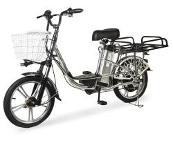 Электровелосипед Minako V.2, серебристый