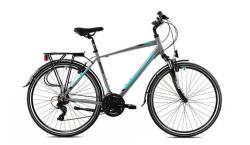 Велосипед CAPRIOLO ROADSTER TREk MAN 28'' (2023), рама 22" (185-195 см), серый Велосипед CAPRIOLO ROADSTER TREk MAN 28'' (2023), рама 22" (185-195 см), серый