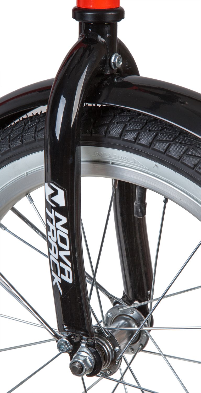 NOVATRACK TURBO 16" (2020) (98-110 см), красный NOVATRACK TURBO 16" (2020) (98-110 см), красный