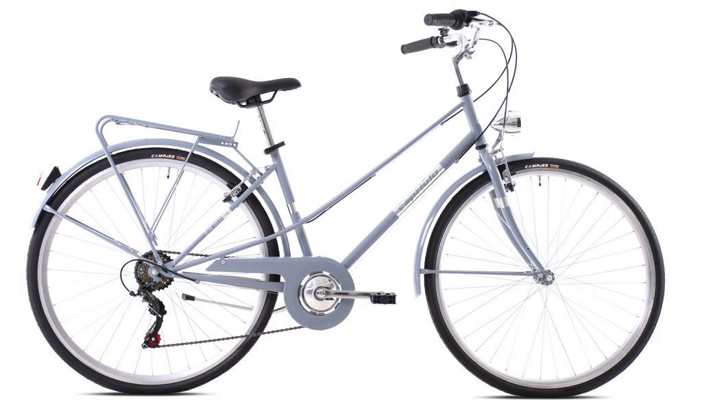 Велосипед CAPRIOLO SUNDAY 28'' (2023), рама 17" (165-175 см), серый Велосипед CAPRIOLO SUNDAY 28'' (2023), рама 17" (165-175 см), серый