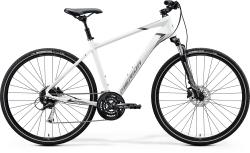 Велосипед Merida Crossway 100 700C (2020), рама 43 см (130-155 см), белый Велосипед Merida Crossway 100 700C (2020), рама 43 см (130-155 см), белый
