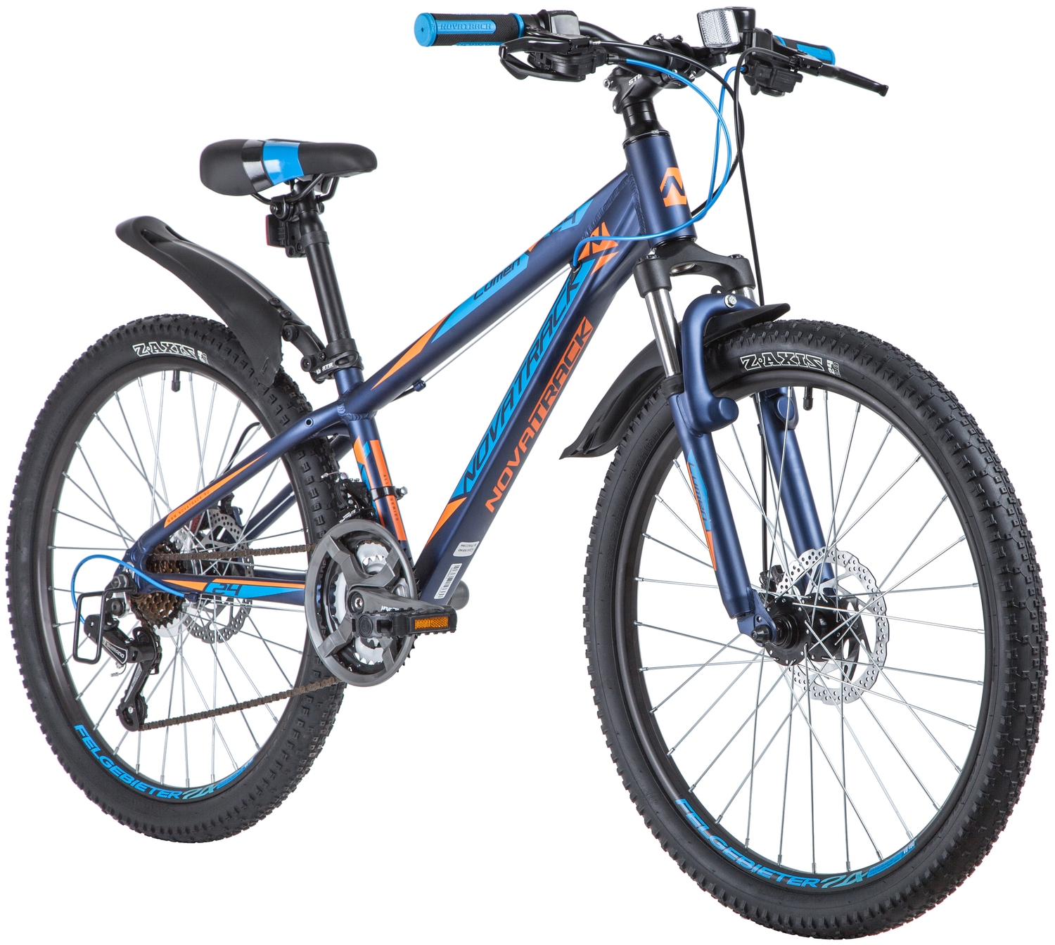 NOVATRACK LUMEN Disc 24" (2020), рама 13" (130-155 см), синий NOVATRACK LUMEN Disc 24" (2020), рама 13" (130-155 см), синий