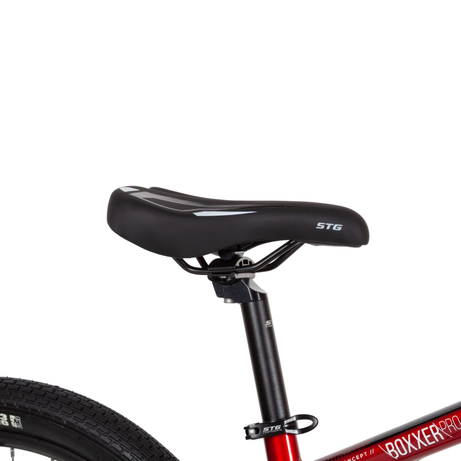 Велосипед STINGER BOXXER PRO 24" (2021), рама 14" (130-155 см), красный Велосипед STINGER BOXXER PRO 24" (2021), рама 14" (130-155 см), красный