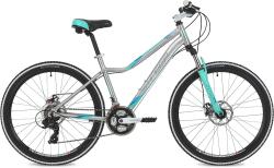 Велосипед STINGER Vesta Evo 26" (2019), рама 17" (165-175 см), серебристый Велосипед STINGER Vesta Evo 26" (2019), рама 17" (165-175 см), серебристый