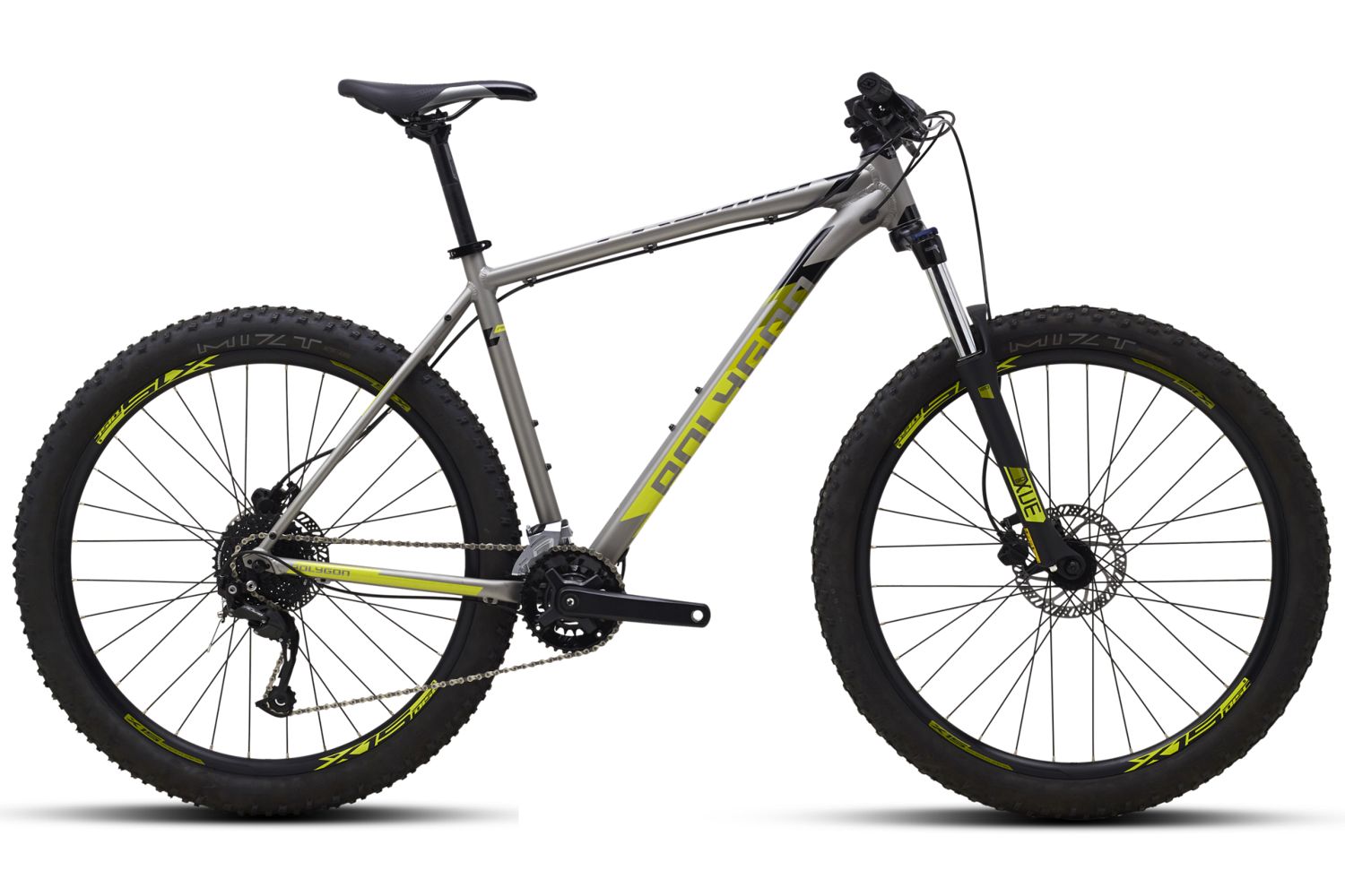 Велосипед Polygon Premier 5 27.5" (2021), рама 20" (175-185 см), серый Велосипед Polygon Premier 5 27.5" (2021), рама 20" (175-185 см), серый